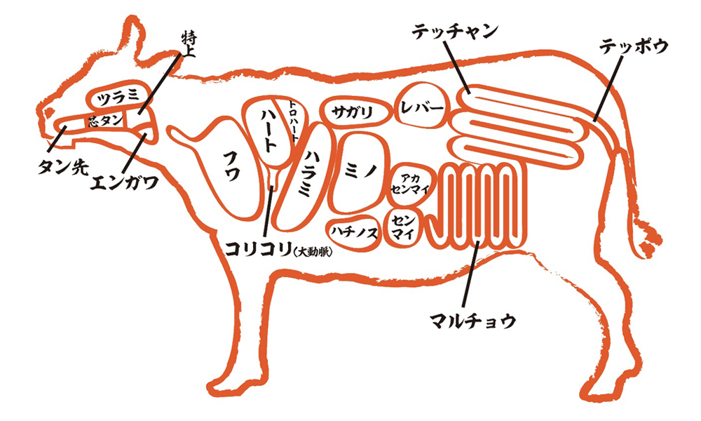 牛・ホルモン系単品